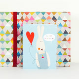 Kali Stileman Publishing - TY02 Mini Rabbit Birthday Card