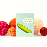 Kali Stileman Publishing - SM24 Mini Twin Peas Card