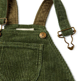 Dotty Dungarees - Khaki Chunky Cord Dungarees