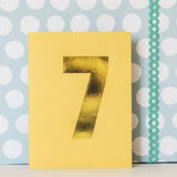 Kali Stileman Publishing - TGD07 Mini Gold Foiled Seven Card