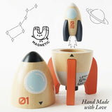 Le Toy Van - Magnetic Space Rocket Duo