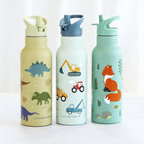 A Little Lovely Company - XL stainless steel drink/water bottle: Dinosaurs