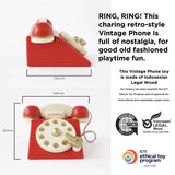 Le Toy Van - Vintage Wooden Phone