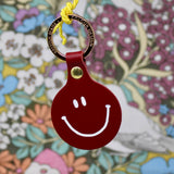 Ark Colour Design - Feeling Lush Smilie Face Key Fob: Green