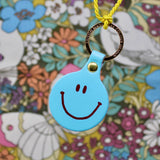 Ark Colour Design - Feeling Lush Smilie Face Key Fob: Green