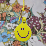 Ark Colour Design - Feeling Lush Smilie Face Key Fob: Green