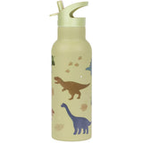 A Little Lovely Company - XL stainless steel drink/water bottle: Dinosaurs