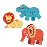 Djeco - Safari Animal Stickers