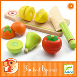 Djeco - Role Play - Fruit & Vegetables To Cut