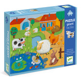 Djeco - Tactile Puzzle - Farm