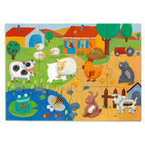 Djeco - Tactile Puzzle - Farm