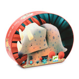 Djeco - Silhouette Puzzle - Teo The Dino