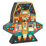 Djeco - Silhouette Puzzle - Space Station