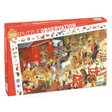 Djeco - Observation Puzzle - Horses