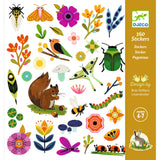 Djeco - Paper Stickers - Garden