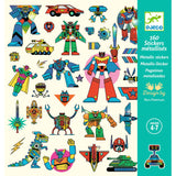 Djeco - Stickers Textures - Robots