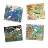 Djeco - Artistic Patch Metal - Dinosaurs