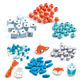 Djeco - Abundance Beads - Wooden Beads - Little Animals