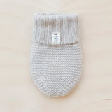 TBCO - MERINO WOOL BABY MITTENS - Oatmeal