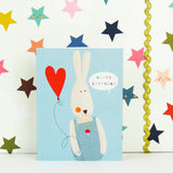 Kali Stileman Publishing - TY02 Mini Rabbit Birthday Card