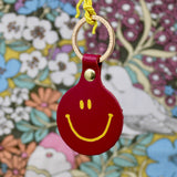 Ark Colour Design - Feeling Lush Smilie Face Key Fob: Green