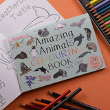 Button & Squirt - Amazing Animals Set One Colouring Book