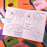 Button & Squirt - Amazing British Bugs Colouring Book