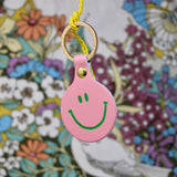 Ark Colour Design - Feeling Lush Smilie Face Key Fob: Green