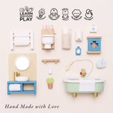 Le Toy Van - Wooden Dolls House Bathroom Furniture