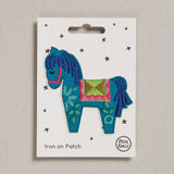 Petra Boase Ltd - Iron on Patch - Dala Horse