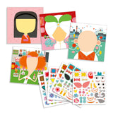 Djeco - Create with Stickers - All Different