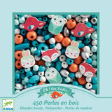 Djeco - Abundance Beads - Wooden Beads - Little Animals