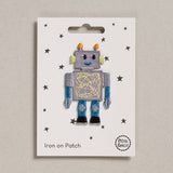 Petra Boase Ltd - Iron on Patch - Robot