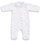 Magnet Mouse - Grey  Mouse Onesie With Peter Pan Collar and Feet