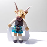 ChunkiChilli - Highlander Cow Soft Toy in Organic Cotton