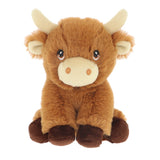 Keel Eco - 12cm Mini Collectable Shaggy Cow